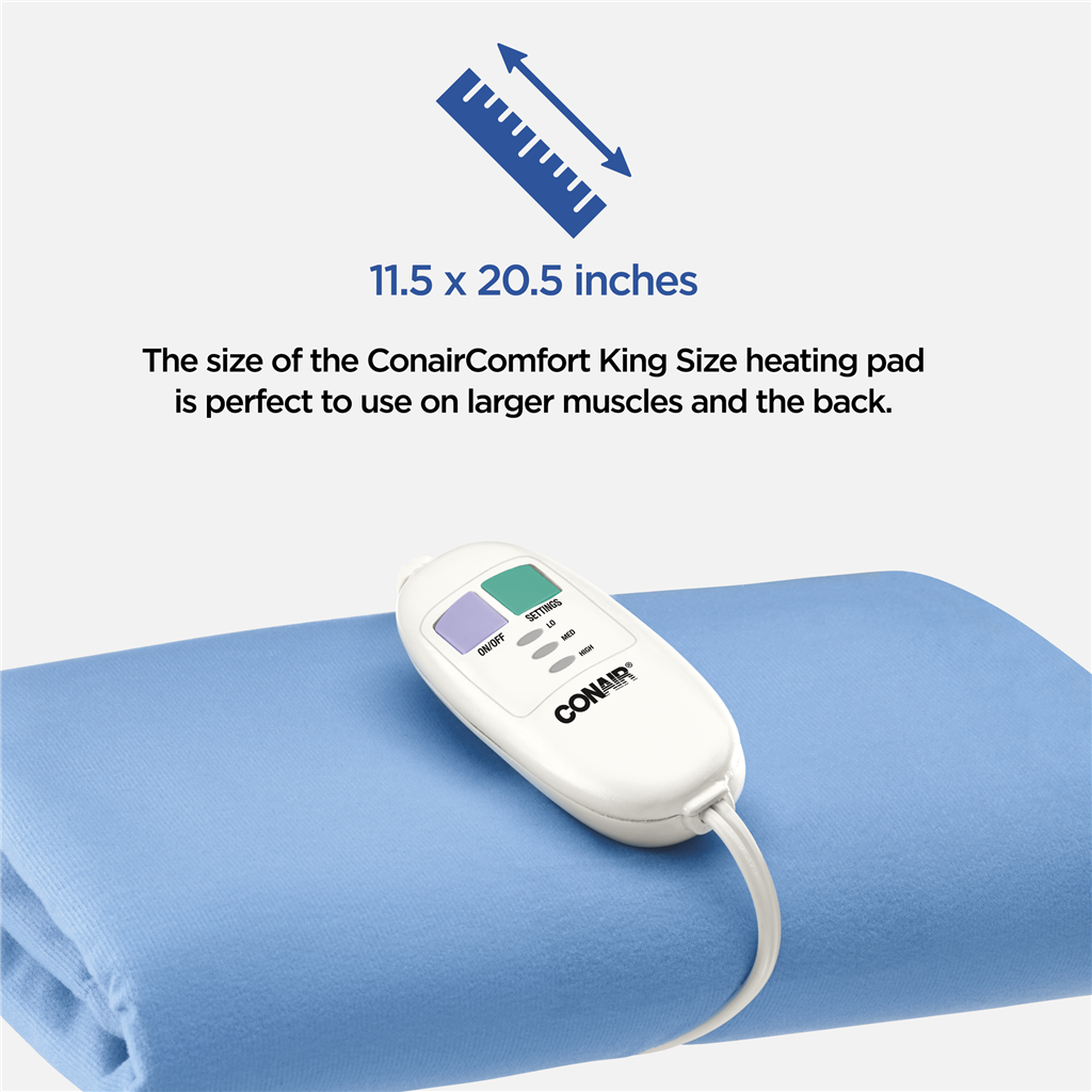 CONAIR THERMA+LUXE HEATING PAD