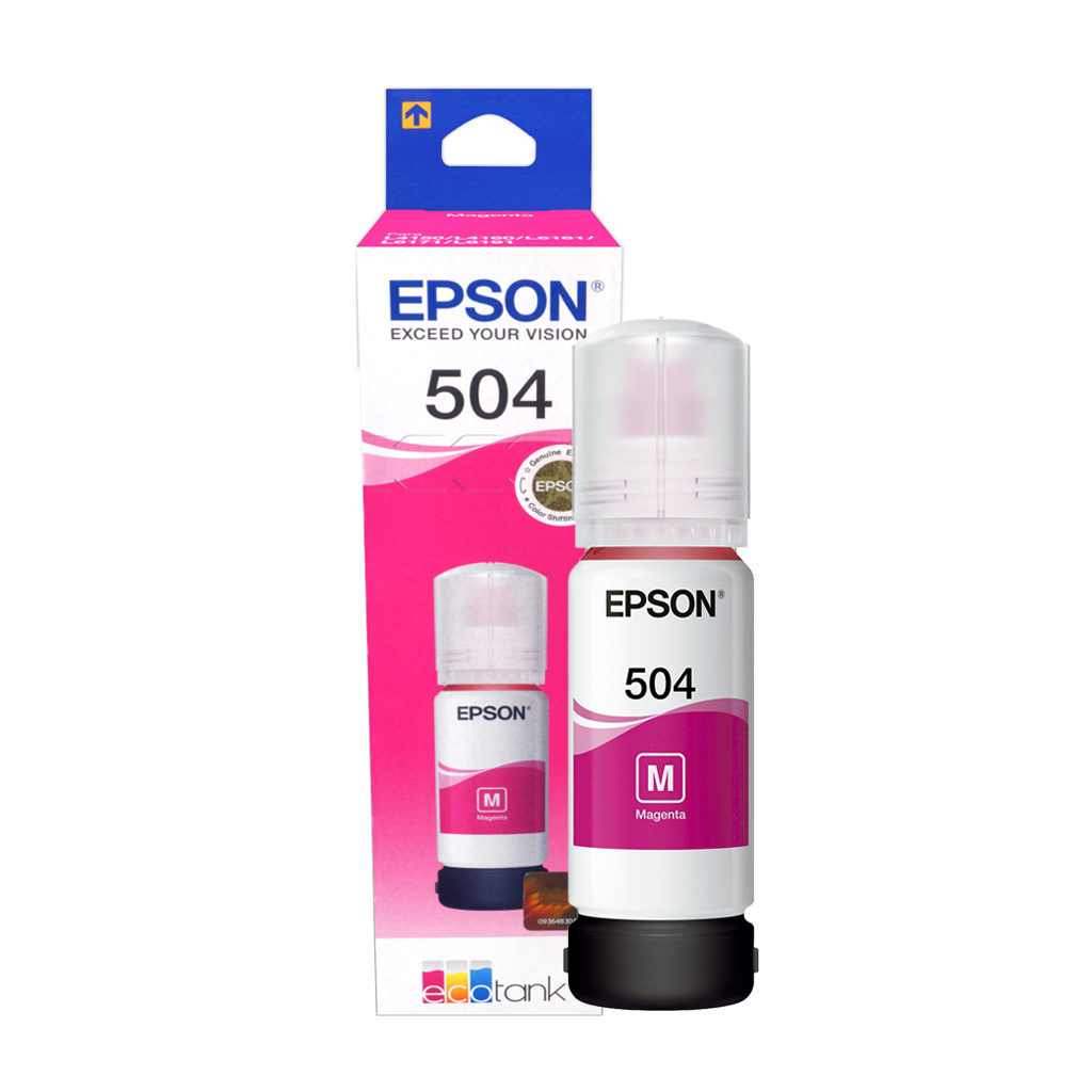 EPSON T504320-AL L4150, L4160, L6161, L6171, L6191 - Magenta Ink