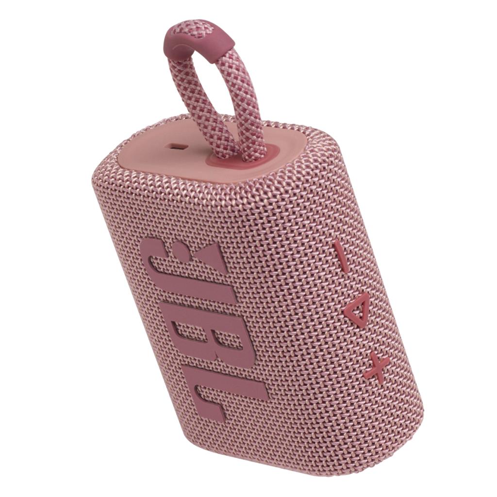 Speaker JBL GO 3 - 5 HOURS battery & waterproof - Pink