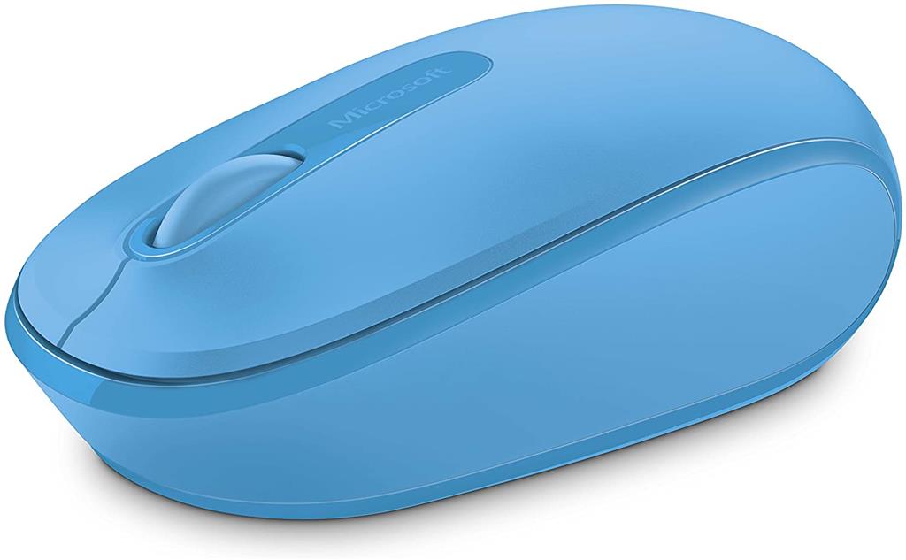 Microsoft® Wireless Mobile Mouse 1850  Cyan Blue