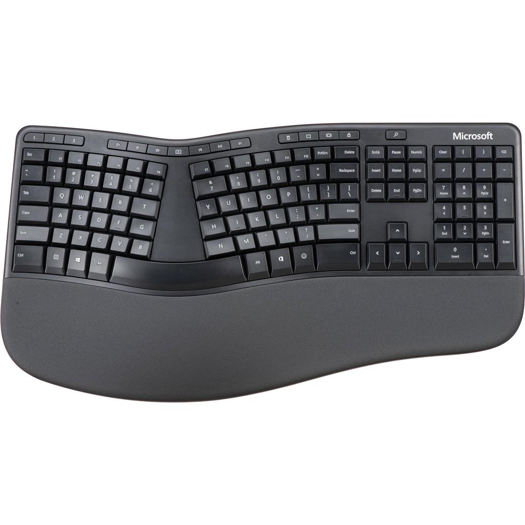 Microsoft® Ergonomic Keyboard for Business Spanish