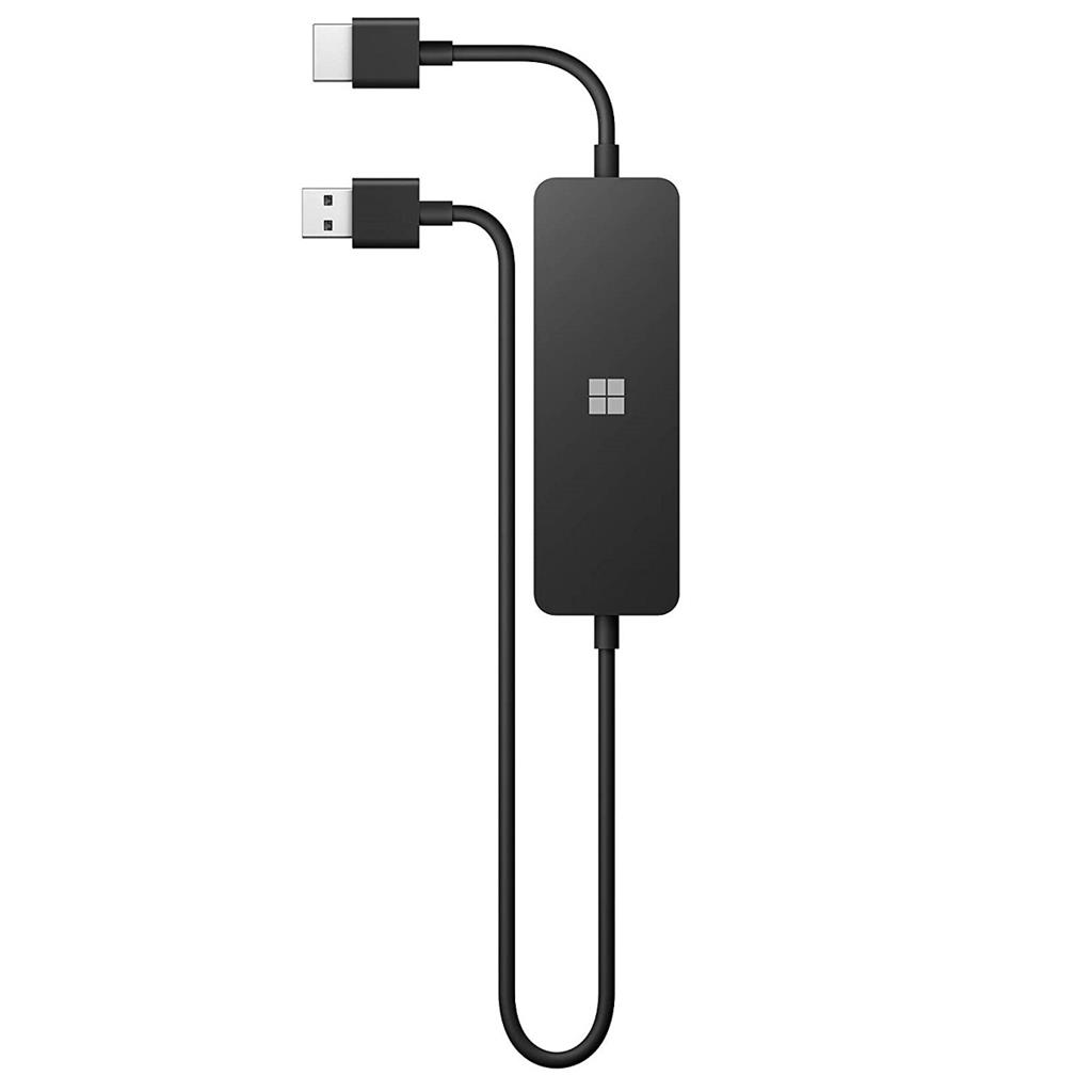 Microsoft® MS 4K Wireless Display Adapter English,French,Portuguese,Spanish Black LATAM