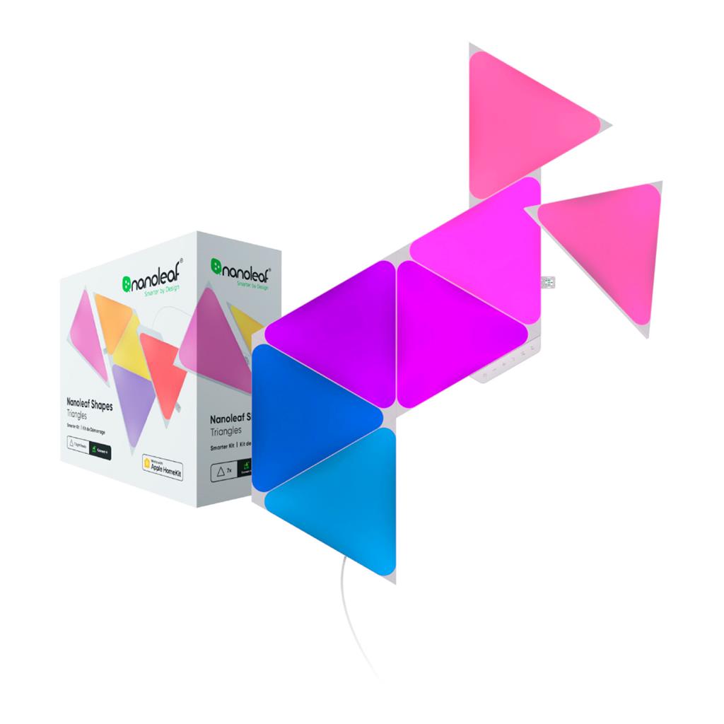 Nanoleaf Shapes | Triangles | SMK | White | 7 Pack