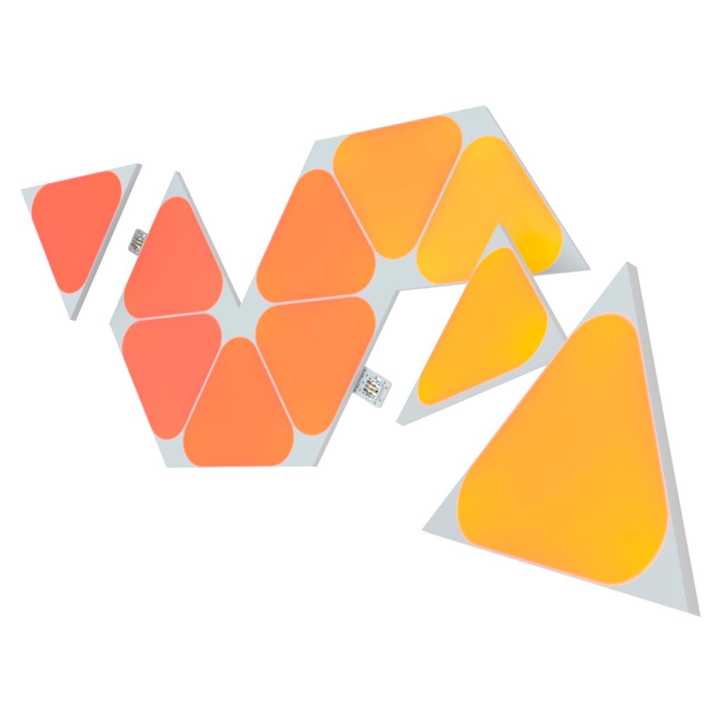 Nanoleaf Shapes | Triangles Mini | White | 10 Pack | Global | Panels Only