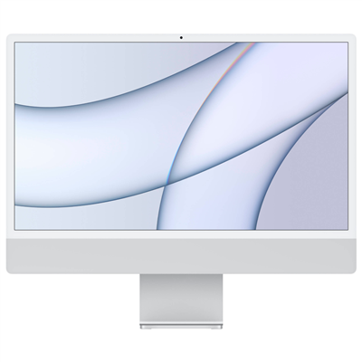 24-inch iMac with Retina 4.5K display: Apple M1 chip with 8?core CPU and 7?core GPU, 256GB - Silver