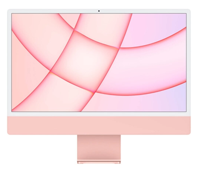 24-inch iMac with Retina 4.5K display: Apple M1 chip with 8?core CPU and 8?core GPU, 256GB - Pink