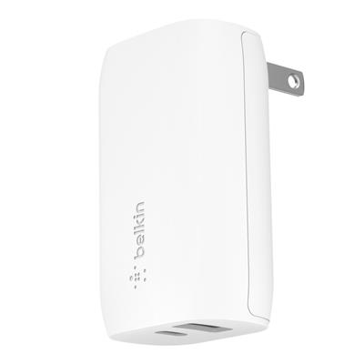 BELKIN WALL CHARGER BOOST?CHARGE  30W USB-C PD + USB-A