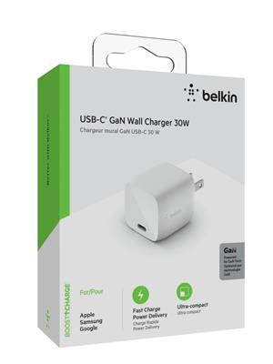 BELKIN Wall Charger BOOST?CHARGE™ 30W USB-C GaN