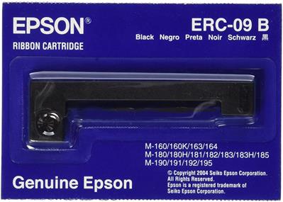 EPSON ERC-09B Black Ribbon M-160, M-180, M-190