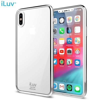 CASE ILUV METAL CARE IPHONE XS-MAX - SILVER