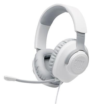 Quantum 100 Headphone Gaming   Wired Over-Ear with mic / 3.5mm - White