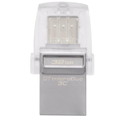 32GB DT microDuo 3C, USB 3.0/3.1 + Type-C flash drive