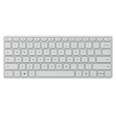 Microsoft® MS Bluetooth Compact Keyboard Bluetooth Spanish  Glacier