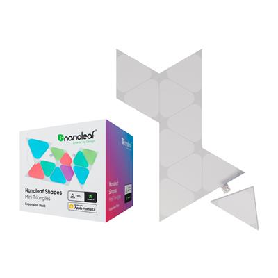 Nanoleaf Shapes | Triangles Mini | White | 10 Pack | Global | Panels Only