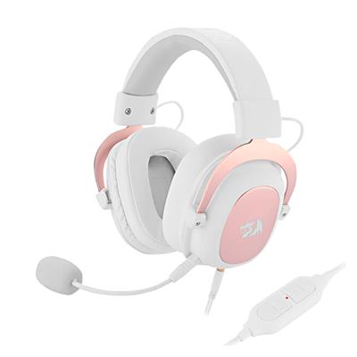 ZEUS 2 white, Wired headset, w/ adapter