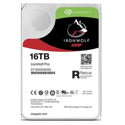 IronWolf™ Pro 16TB 3.5 7200 RPM USB3.0