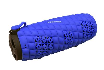Toshiba Sonic Thirst 2 Bluetooth Speaker. Water IPX66 | Dirt | Shock Proof - Blue