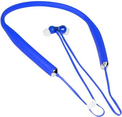 Toshiba Active Fit3 Bluetooth Silicon Neck Earbuds - Blue