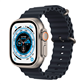 Apple Watch Ultra GPS + Cellular, 49mm Titanium Case with Midnight Ocean Band