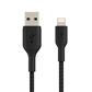 BELKIN Cable BOOST?CHARGE™ Braided Lightning to USB-A 1M- Black