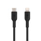 BELKIN Cable BOOST?CHARGE™ USB-C to Lightning 1M - Black