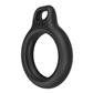 Secure Holder with Key Ring for AirTag Black