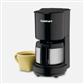 Cuisinart 4-Cup Coffeemaker (Black) (Stainless Steel Carafe)
