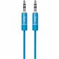 Premium Aux-in Audio Cable - 3ft  Blue