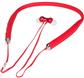 Toshiba Active Fit3 Bluetooth Silicon Neck Earbuds - Red